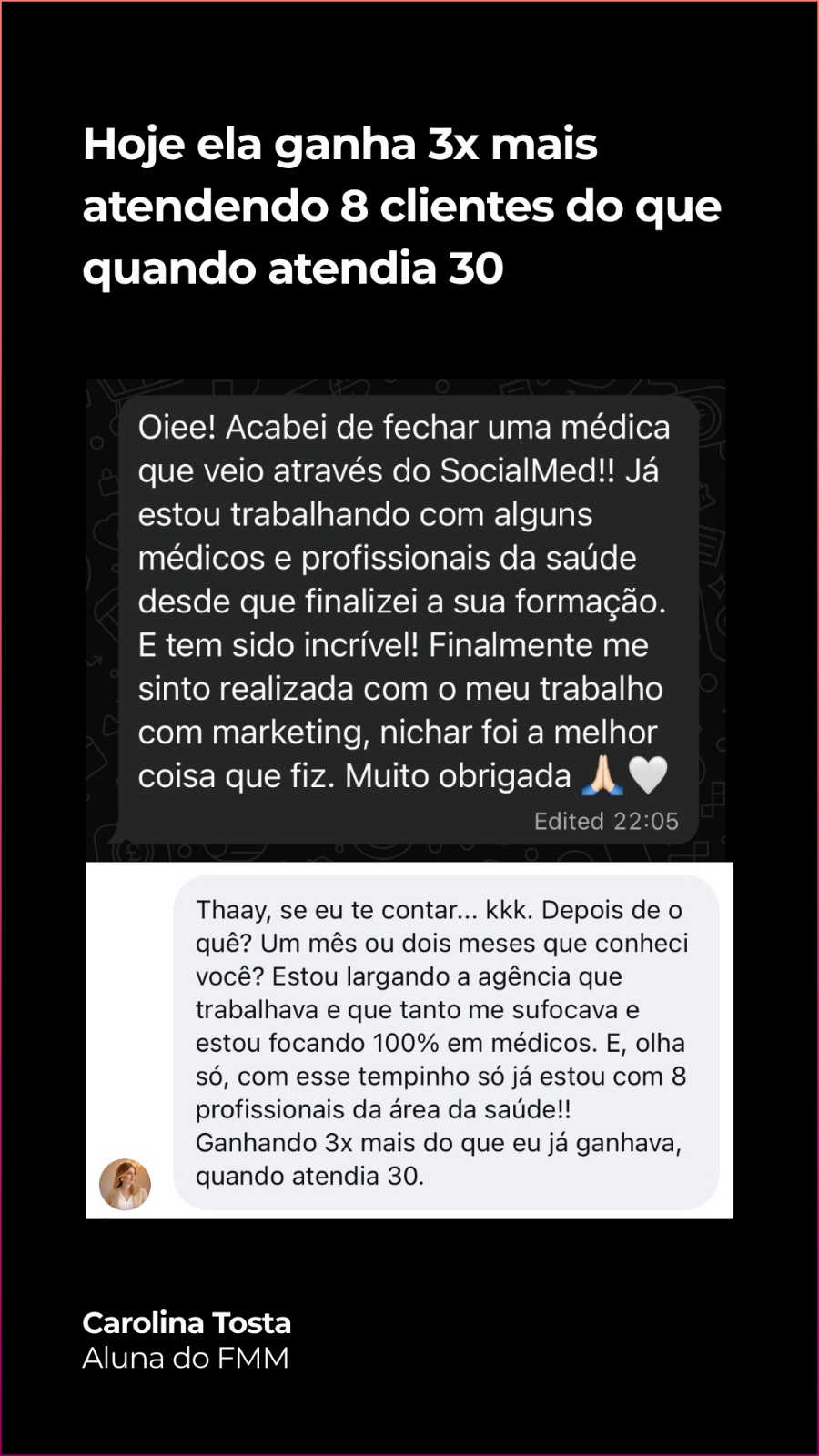 Depoimento de aluno do FMM 4