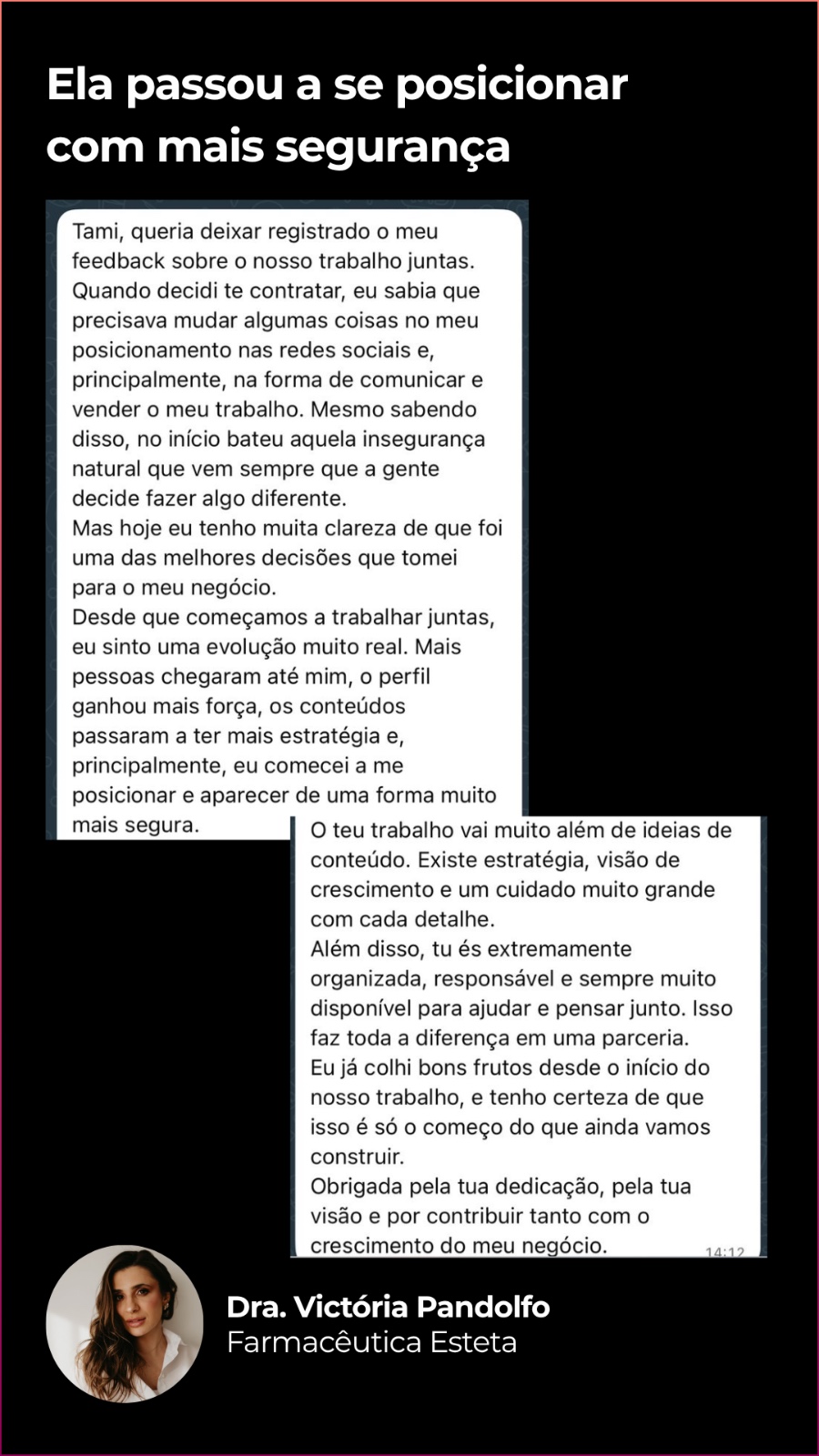 Depoimento de aluno do FMM 6