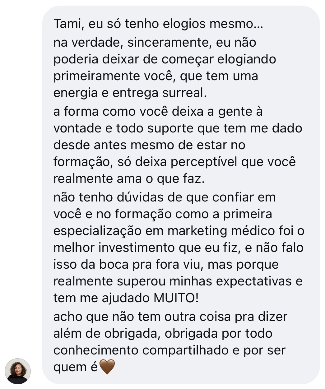 Depoimento de aluno do FMM 5
