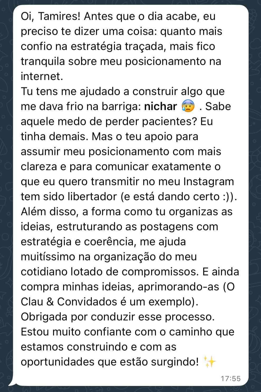 Depoimento de aluno do FMM 10